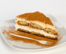 Homemade tiramisu