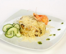 ризото с морски дарове